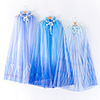 Princess Elsa Cosplay Costume Cloak Girls