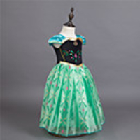 Princess Fairytale Cosplay Costume Flower Girl Dress Girls