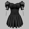 Princess Gothic Vintage Vacation Dress Dress Masquerade Women