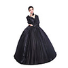 Princess Maria Antonietta Floral Style Rococo Victorian Renaissance Vacation Dress Dress Party Costume Masquerade Women