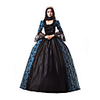 Princess Maria Antonietta Floral Style Rococo Victorian Renaissance Vacation Dress Dress Party Costume Masquerade Women