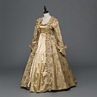 Princess Maria Antonietta Floral Style Rococo Victorian Renaissance Vacation Dress Dress Party Costume Masquerade Women