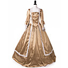 Princess Maria Antonietta Floral Style Rococo Victorian Renaissance Vacation Dress Dress Party Costume Masquerade Women