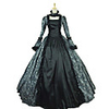 Princess Maria Antonietta Floral Style Rococo Victorian Renaissance Vacation Dress Dress Party Costume Masquerade Women