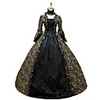 Princess Maria Antonietta Floral Style Rococo Victorian Renaissance Vacation Dress Dress Party Costume Masquerade Women