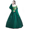 Princess Maria Antonietta Floral Style Rococo Victorian Renaissance Vacation Dress Dress Party Costume Masquerade Women