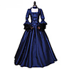 Princess Maria Antonietta Floral Style Rococo Victorian Renaissance Vacation Dress Dress Party Costume Masquerade Women