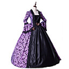 Princess Maria Antonietta Floral Style Rococo Victorian Renaissance Vacation Dress Dress Party Costume Masquerade Women