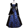 Princess Maria Antonietta Floral Style Rococo Victorian Renaissance Vacation Dress Dress Party Costume Masquerade Women