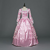 Princess Maria Antonietta Floral Style Rococo Victorian Renaissance Vacation Dress Dress Party Costume Masquerade Women