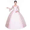 Princess Maria Antonietta Floral Style Rococo Victorian Renaissance Vacation Dress Dress Party Costume Masquerade Women
