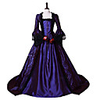 Princess Maria Antonietta Floral Style Rococo Victorian Renaissance Vacation Dress Dress Party Costume Masquerade Women