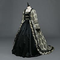 Princess Maria Antonietta Floral Style Rococo Victorian Renaissance Vacation Dress Dress Party Costume Masquerade Women