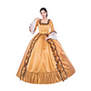 Princess Maria Antonietta Floral Style Rococo Victorian Renaissance Vacation Dress Dress Party Costume Masquerade Women