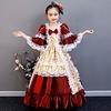 Princess Maria Antonietta Rococo Victorian Medieval Vacation Dress Dress Outfits Costume Prom Dress Girls
