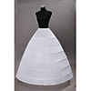 Princess Petticoat Hoop Skirt Tutu Under Skirt Classic Lolita 1950s Gothic Black White / Medieval / Crinoline