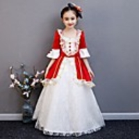 Princess Rococo Victorian Medieval Vacation Dress Dress Outfits Costume Girls