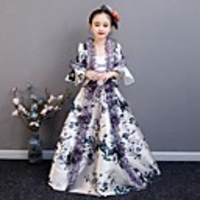 Princess Rococo Victorian Medieval Vacation Dress Dress Outfits Costume Girls