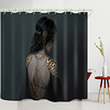 Princess Sad Back Digital Printing Shower Curtain Shower Curtains Hooks Modern Polyester New Design