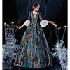 Princess Shakespeare Rococo Gothic Vintage Inspired Medieval Vacation Dress Dress Party Costume Masquerade Women