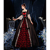 Princess Shakespeare Rococo Gothic Vintage Inspired Medieval Vacation Dress Dress Party Costume Masquerade Women