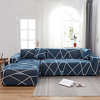 Print Dustproof Stretch Slipcovers Stretch Sofa Cover Super Soft Fabric Couch Cover Fit For 1 to 4 Cushion Couch And L Shape Sofa (You will Get 1 Throw Pillow Case as free Gift) miniinthebox