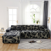 Print Dustproof Stretch Slipcovers Stretch Sofa Cover Super Soft Fabric Couch Cover Fit For 1 to 4 Cushion Couch And L Shape Sofa (You will Get 1 Throw Pillow Case as free Gift) miniinthebox