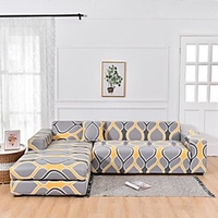 Print Dustproof Stretch Slipcovers Stretch Sofa Cover Super Soft Fabric Couch Cover Fit For 1 to 4 Cushion Couch And L Shape Sofa (You will Get 1 Throw Pillow Case as free Gift) miniinthebox