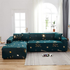 Print Dustproof Stretch Slipcovers Stretch Sofa Cover Super Soft Fabric Couch Cover Fit For 1 to 4 Cushion Couch And L Shape Sofa (You will Get 1 Throw Pillow Case as free Gift) miniinthebox