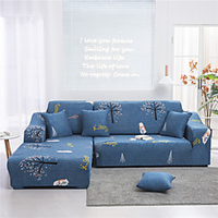 Print Dustproof Stretch Slipcovers Stretch Sofa Cover Super Soft Fabric Couch Cover Fit For 1 to 4 Cushion Couch And L Shape Sofa (You will Get 1 Throw Pillow Case as free Gift) miniinthebox