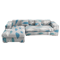 Print Dustproof Stretch Slipcovers Stretch Sofa Cover Super Soft Fabric Couch Cover Fit For 1 to 4 Cushion Couch And L Shape Sofa (You will Get 1 Throw Pillow Case as free Gift) miniinthebox