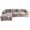 Print Dustproof Stretch Slipcovers Stretch Sofa Cover Super Soft Fabric Couch Cover Fit For 1 to 4 Cushion Couch And L Shape Sofa (You will Get 1 Throw Pillow Case as free Gift) miniinthebox