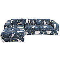Print Dustproof Stretch Slipcovers Stretch Sofa Cover Super Soft Fabric Couch Cover Fit For 1 to 4 Cushion Couch And L Shape Sofa (You will Get 1 Throw Pillow Case as free Gift) miniinthebox