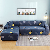 Print Dustproof Stretch Slipcovers Stretch Sofa Cover Super Soft Fabric Couch Cover Fit For 1 to 4 Cushion Couch And L Shape Sofa (You will Get 1 Throw Pillow Case as free Gift) miniinthebox