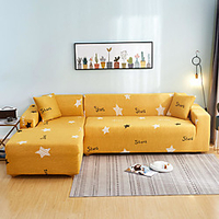Print Dustproof Stretch Slipcovers Stretch Sofa Cover Super Soft Fabric Couch Cover Fit For 1 to 4 Cushion Couch And L Shape Sofa (You will Get 1 Throw Pillow Case as free Gift) miniinthebox