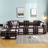 Print Dustproof Stretch Slipcovers Stretch Sofa Cover Super Soft Fabric Couch Cover Fit For 1 to 4 Cushion Couch And L Shape Sofa (You will Get 1 Throw Pillow Case as free Gift) miniinthebox