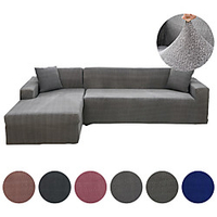 Print Dustproof Stretch Slipcovers Stretch Sofa Cover Super Soft Fabric Couch Cover Fit For 1 to 4 Cushion Couch And L Shape Sofa (You will Get 1 Throw Pillow Case as free Gift) miniinthebox