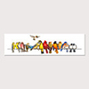 Print Rolled Canvas Prints - Animals Birds Modern Art Prints