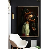 Print Rolled Canvas Prints - People Modern Traditional Art Prints miniinthebox