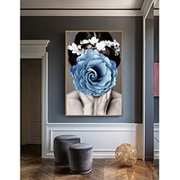 Print Rolled Canvas Prints - People Modern Traditional Art Prints miniinthebox