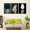 Print Rolled Canvas Prints Stretched Canvas Prints - Botanical Floral / Botanical Vintage Modern Art Prints