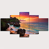 Print Stretched Canvas Prints - Landscape Traditional Modern Five Panels Art Prints