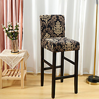 Print Super Soft Chair Cover Stretch Removable Washable Dining Room Chair Protector Slipcovers Home Decor Dining Room Seat Cover 1 Piece miniinthebox