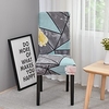 Print Super Soft Chair Cover Stretch Removable Washable Dining Room Chair Protector Slipcovers Home Decor Dining Room Seat Cover 1 Piece miniinthebox