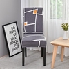 Print Super Soft Chair Cover Stretch Removable Washable Dining Room Chair Protector Slipcovers Home Decor Dining Room Seat Cover 1 Piece miniinthebox