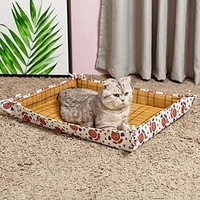 Printing Waterproof Pet Ice Pad Kennel Universal Dog Cat Kennel Pet Cooling Blanket Folding Dog Bed Multifunce Summer Mat miniinthebox