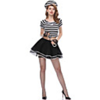 Prisoner Outfits Masquerade Costume Women