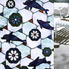 Privacy Dolphins Pattern Window Film Home Bedroom Bathroom Glass Window Film Stickers Self Adhesive Sticker 45 x 100CM
