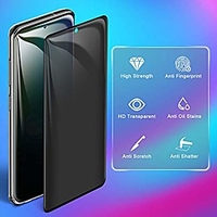 Privacy Screen Protector For Samsung Galaxy S21 5G,  Tempered Glass Anti-spy Anti-scratch No Bubble 9H Hardness 3D Touch Compatible For Samsung Galaxy S20 plus S10 S10Lite S10E miniinthebox