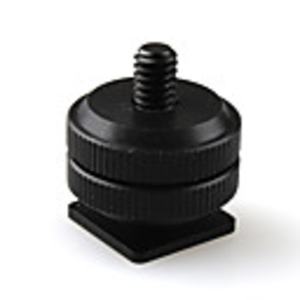 Pro Type 1/4"-20 Tripod Screw to Flash Hot Shoe Adapter